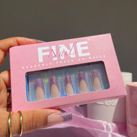 Pink French Star // Gel Capsules