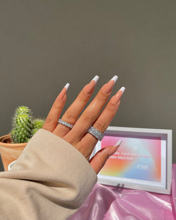White // French