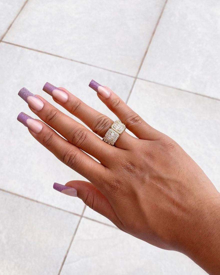 Pink French Star // Gel Capsules